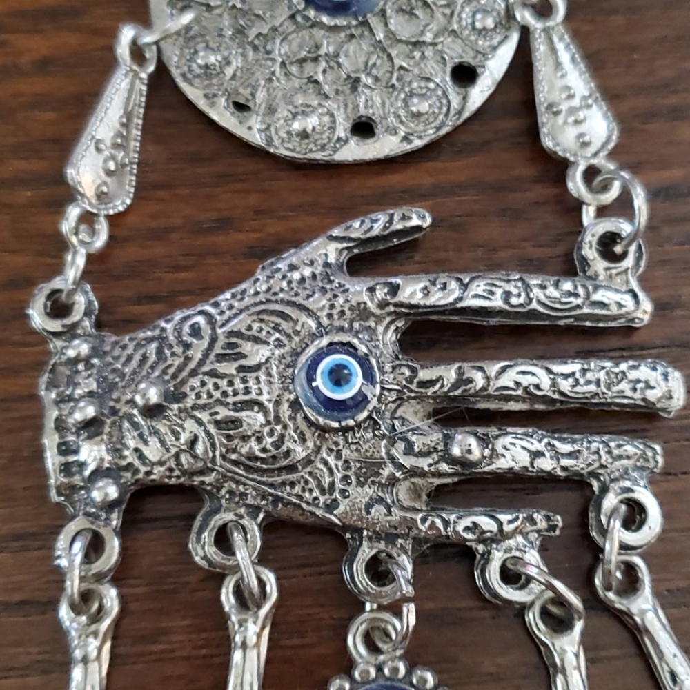 BEAUTIFUL EVIL EYE WALL DECORATION - Picture 4 of 12
